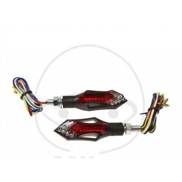 LED Indicators with Integrated Stop + Tail Lights